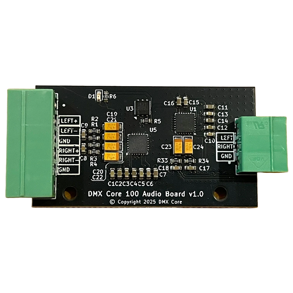 DMX Core 100 - Audio Board