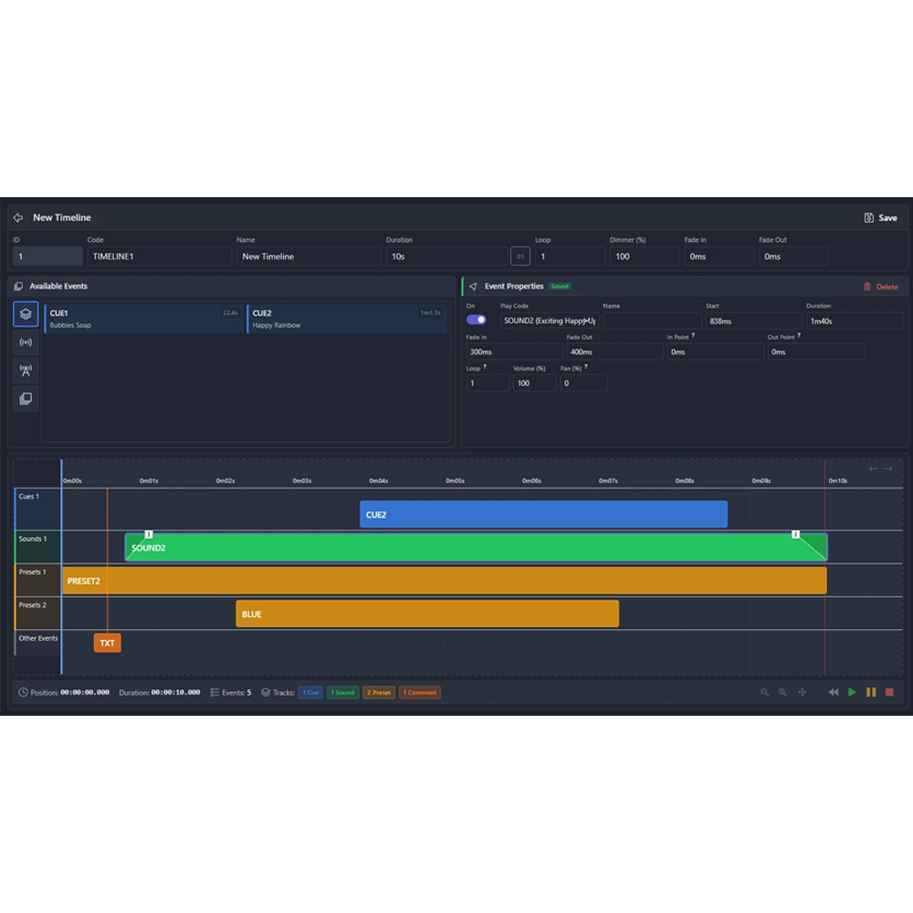 DMX Core 100 Software License - Full