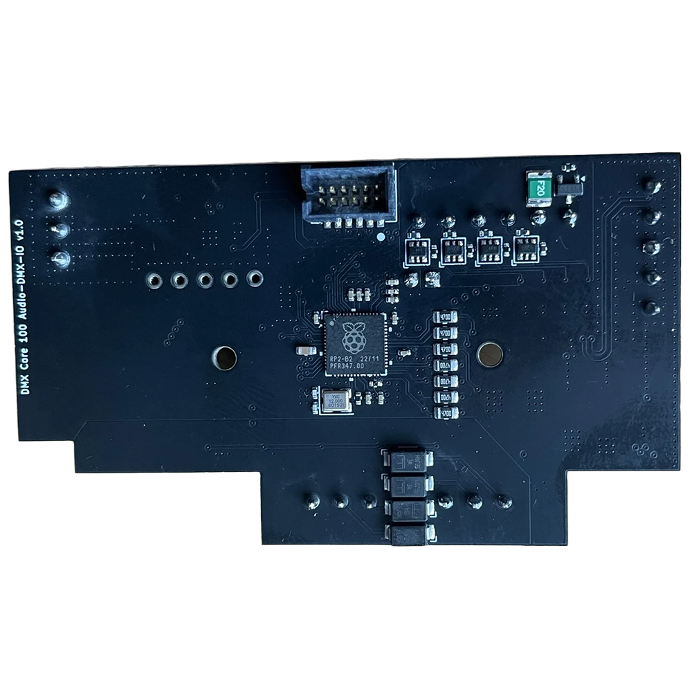 DMX Core 100 - Audio, 2xDMX, Input Board (ADIO)