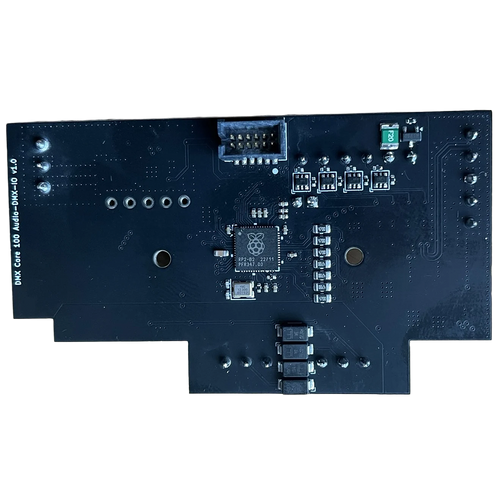 DMX Core 100 - Audio, 2xDMX, Input Board (ADIO)